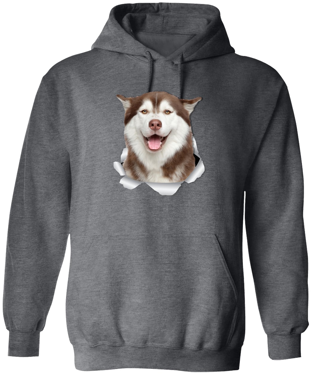 G185 Gildan Pullover Hoodie - Dark Heather