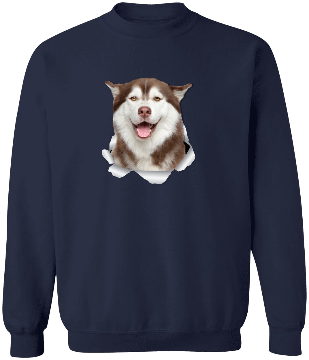 G180 Gildan Crewneck Pullover Sweatshirt - Navy
