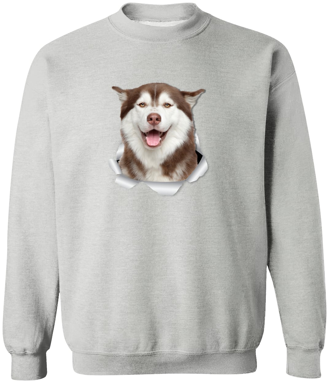 G180 Gildan Crewneck Pullover Sweatshirt - Sport Grey