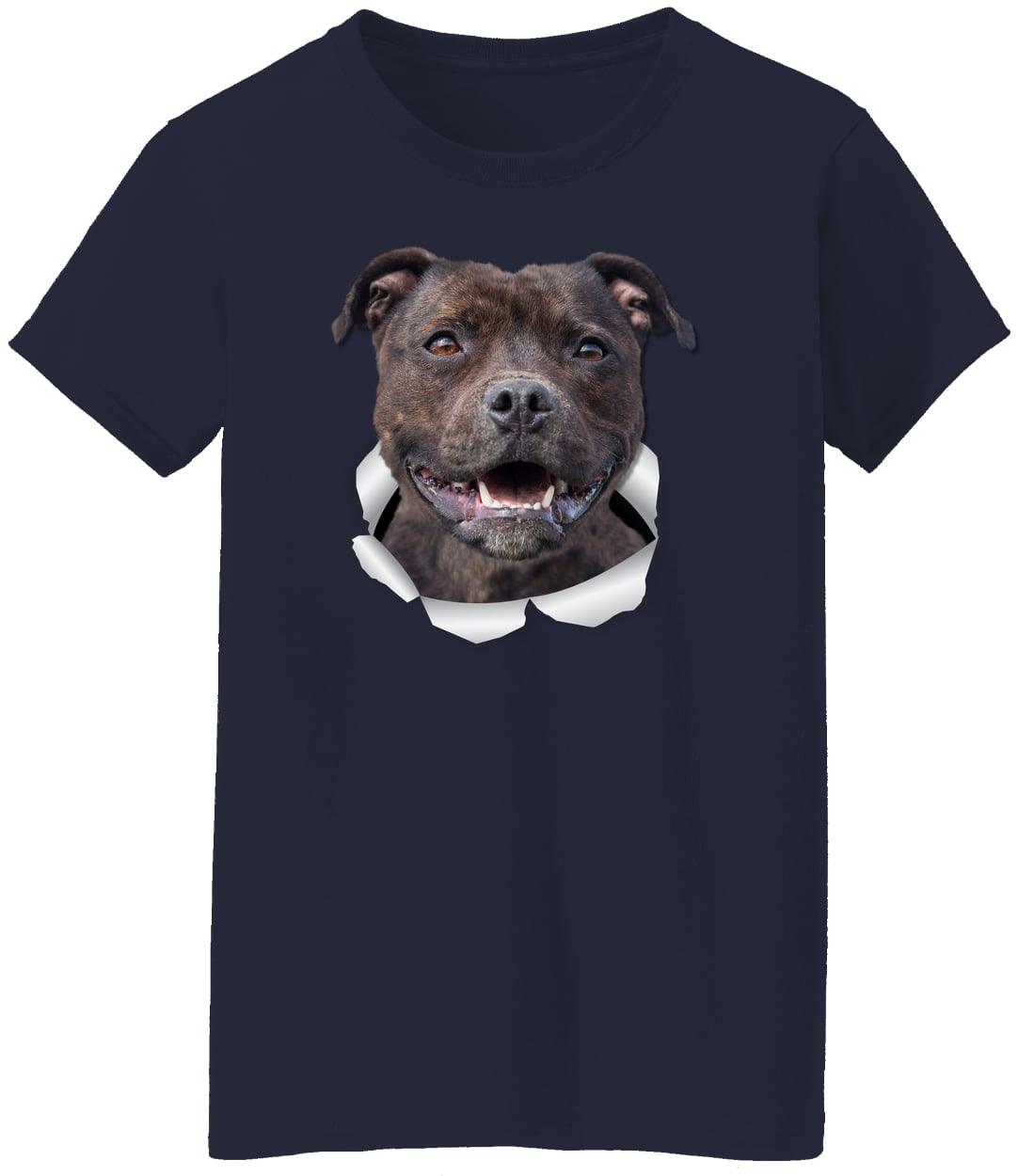 G500L Ladies' 5.3 oz. T-Shirt - Navy