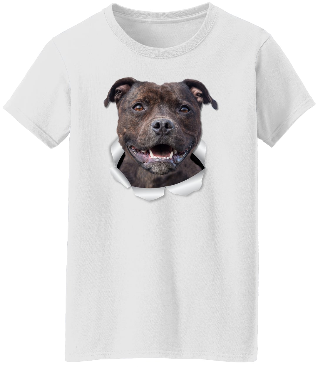 G500L Ladies' 5.3 oz. T-Shirt - White