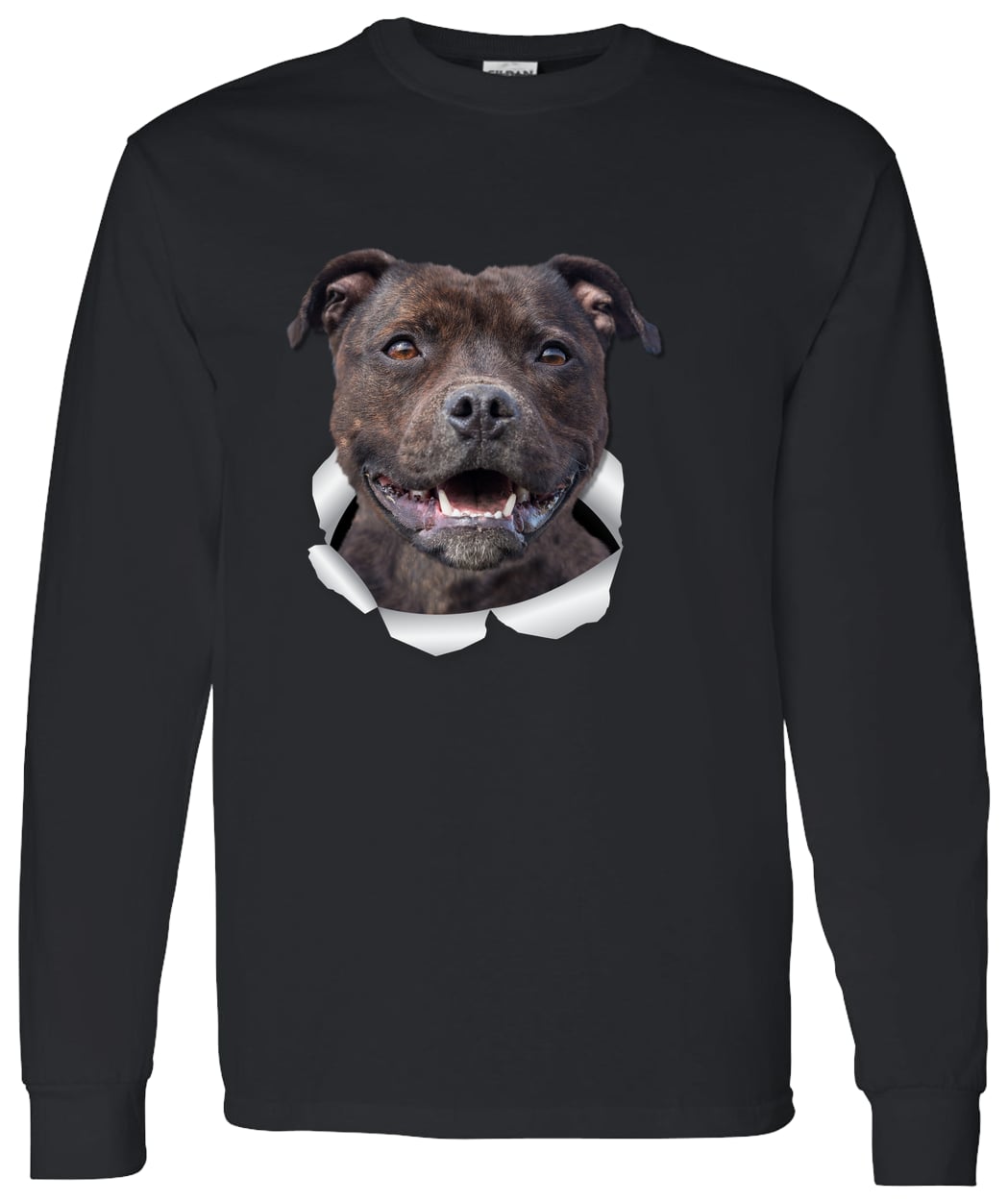G540 LS T-Shirt 5.3 oz. - Black