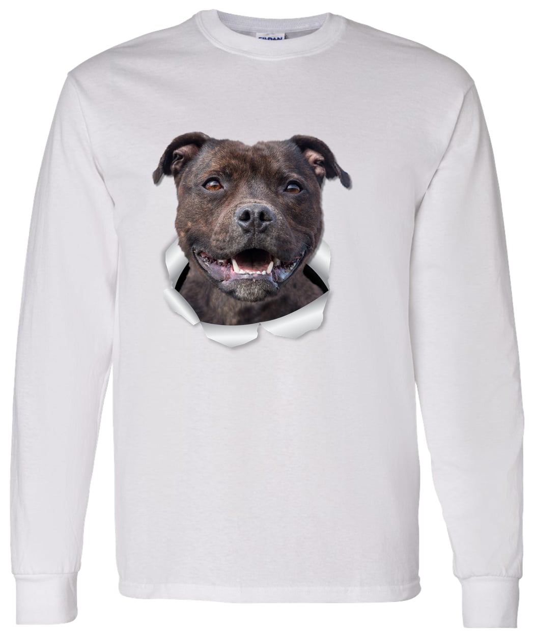 G540 LS T-Shirt 5.3 oz. - White