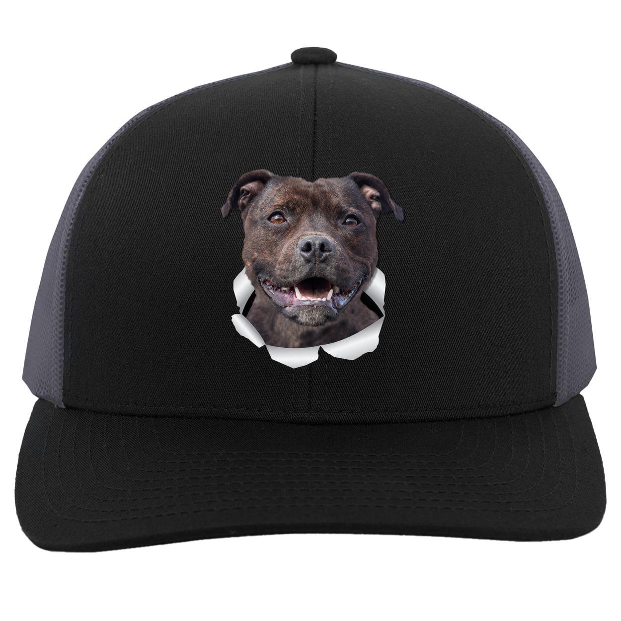 104C Trucker Snap Back - Black/Graphite