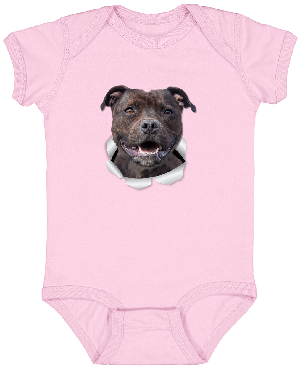 4424 Infant Fine Jersey Bodysuit - Pink