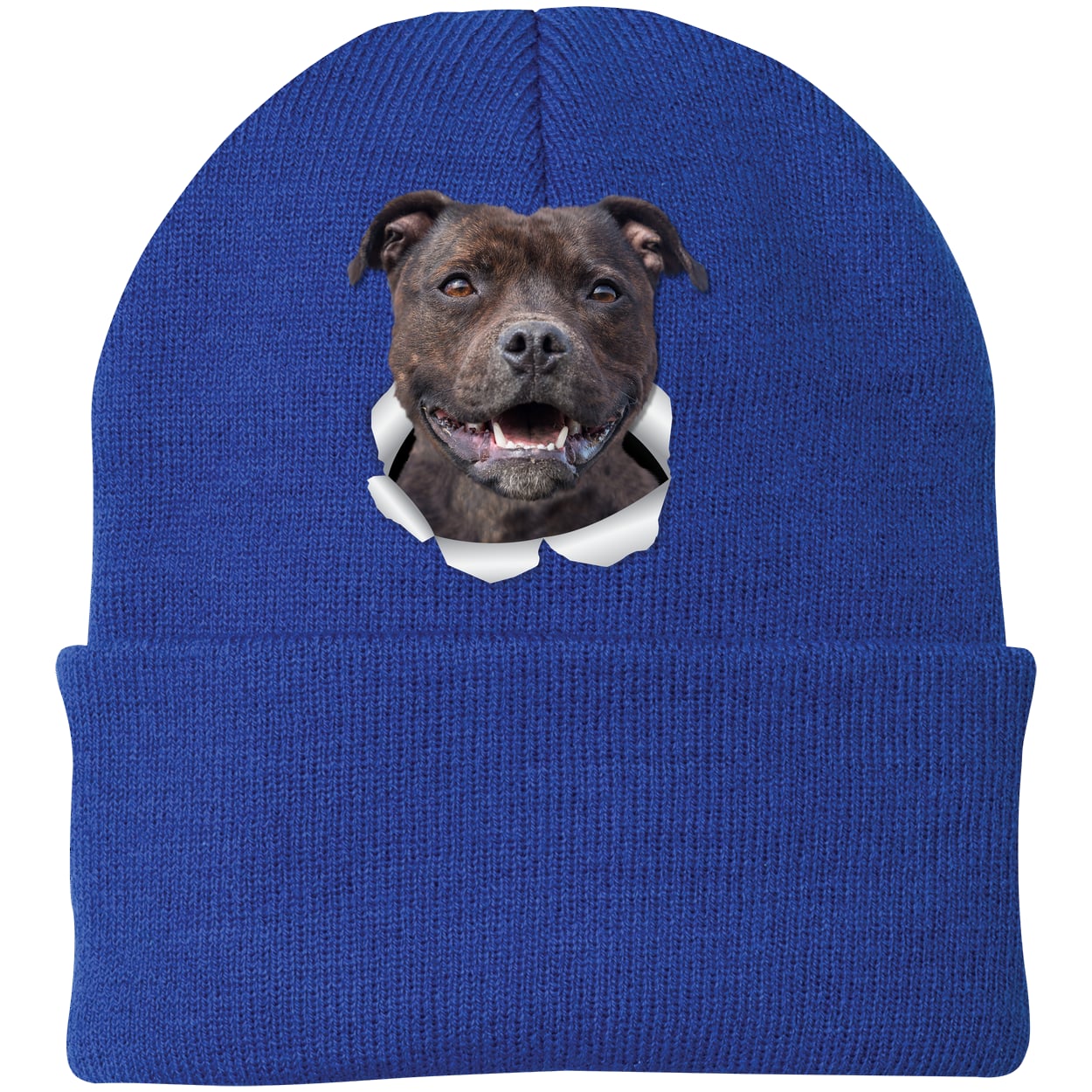 CP90 Port & Company Knit Beanie - Athletic Royal