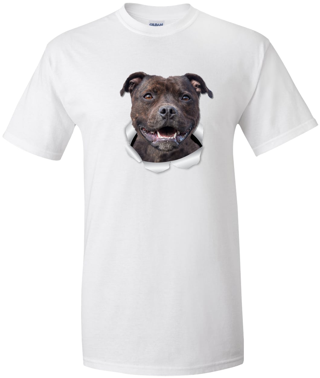 G200T Gildan Mens Tall Ultra Cotton Tee - White
