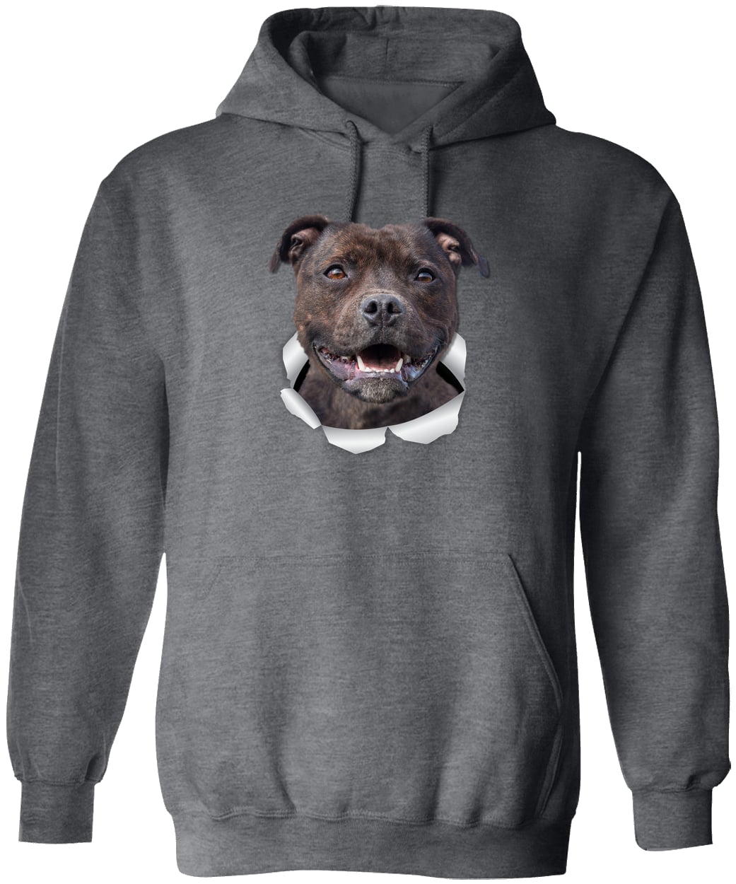 G185 Gildan Pullover Hoodie - Dark Heather