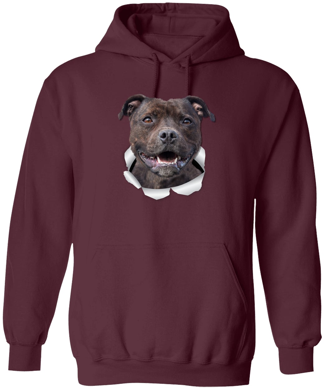G185 Gildan Pullover Hoodie - Maroon
