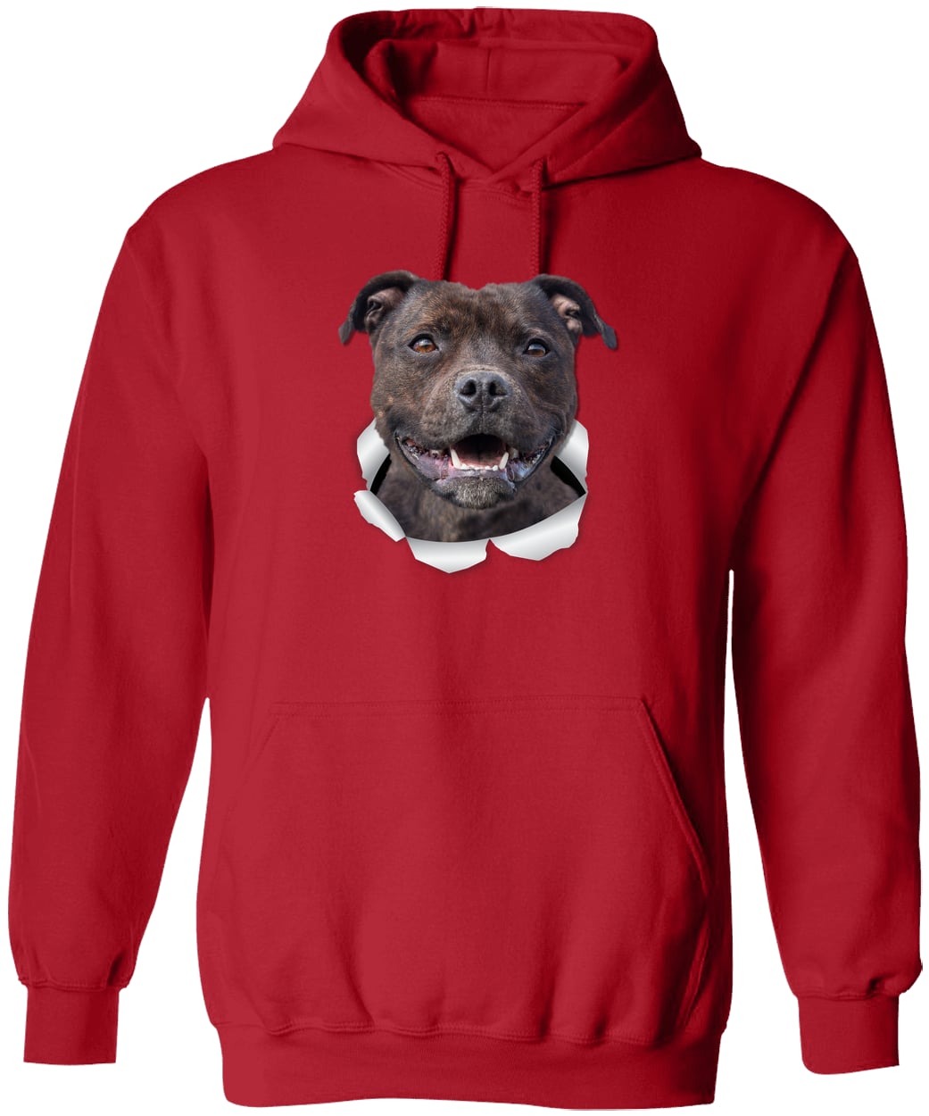 G185 Gildan Pullover Hoodie - Red