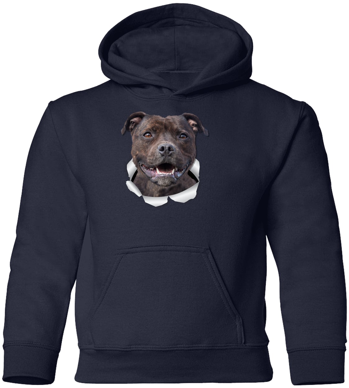 G185B Gildan Youth Pullover Hoodie - Navy