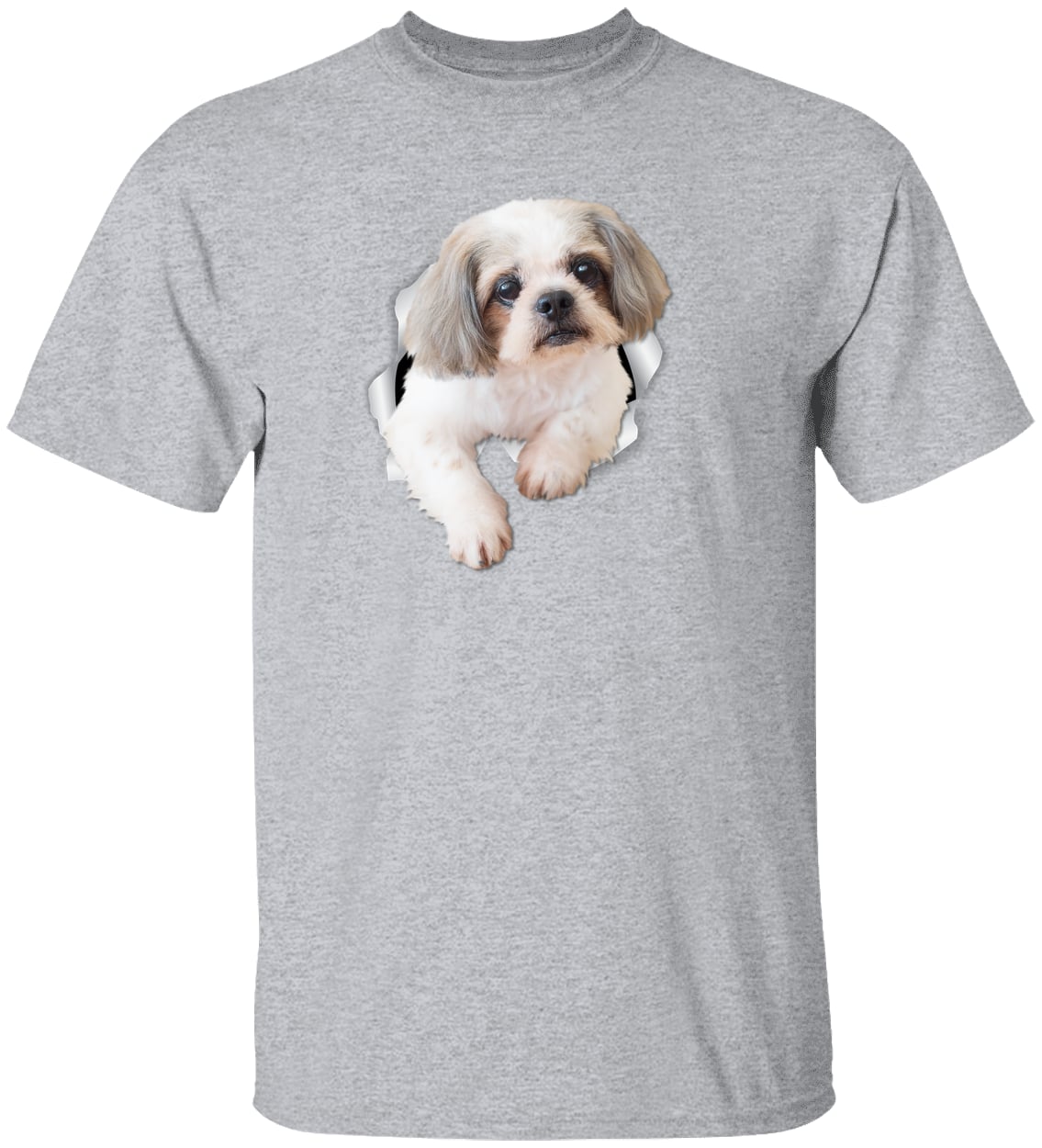 G500 Gildan 5.3 oz. T-Shirt - Sport Grey