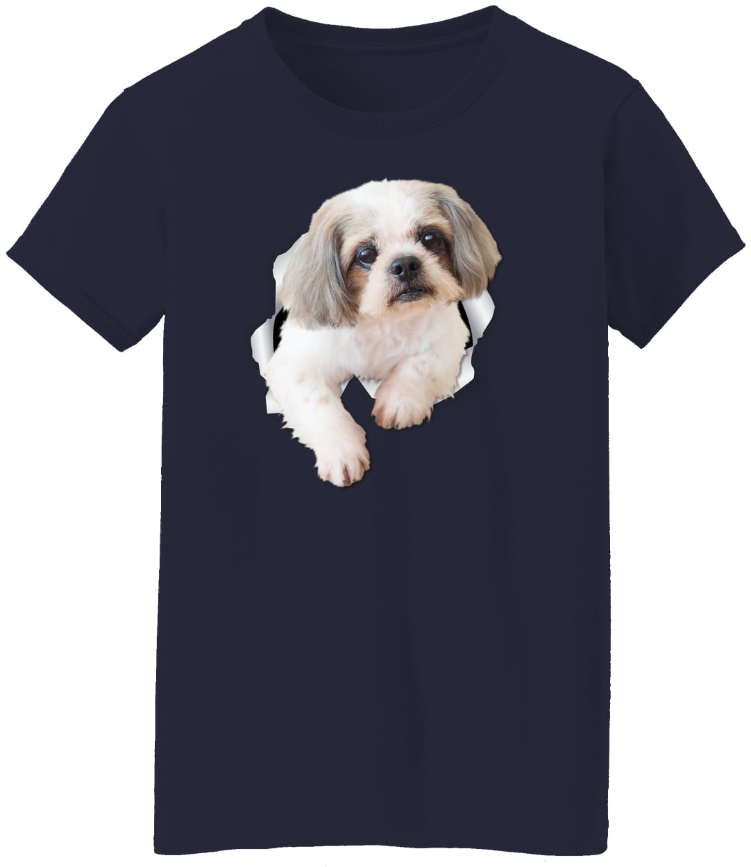 G500L Ladies' 5.3 oz. T-Shirt - Navy