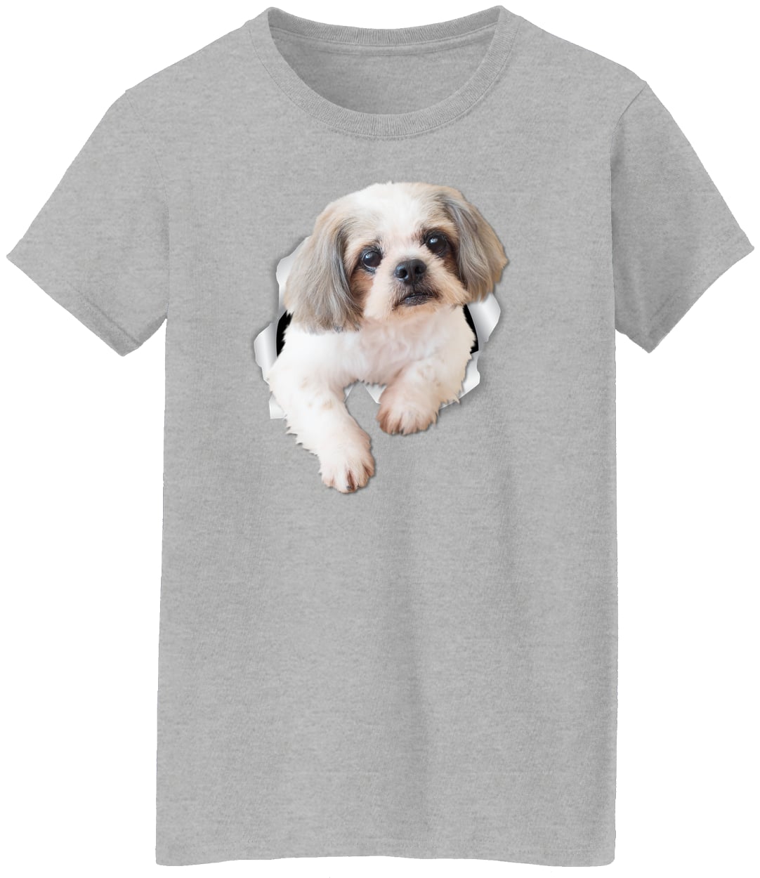 G500L Ladies' 5.3 oz. T-Shirt - Sport Grey