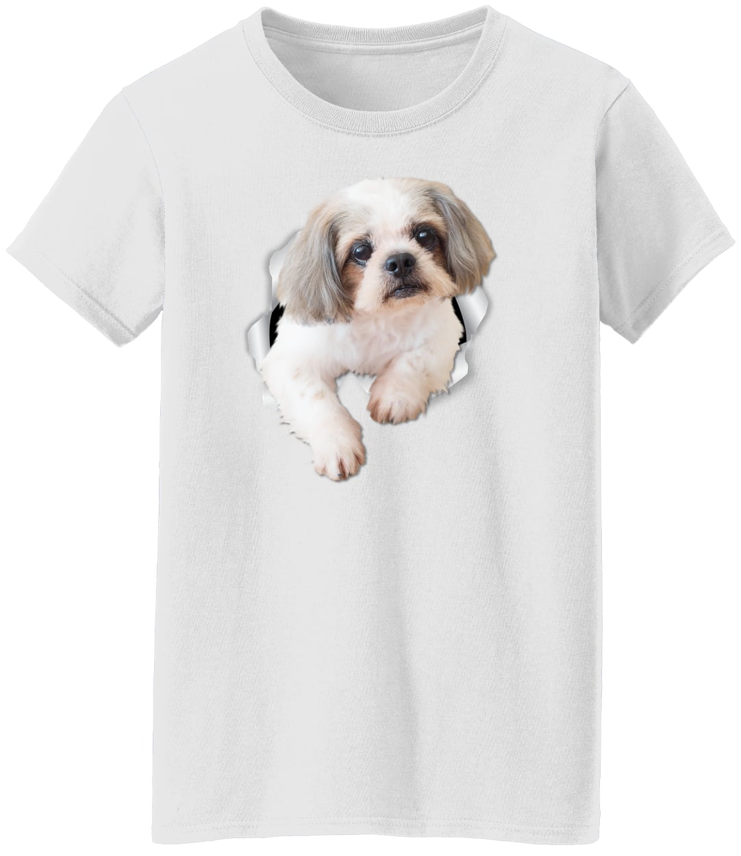 G500L Ladies' 5.3 oz. T-Shirt - White