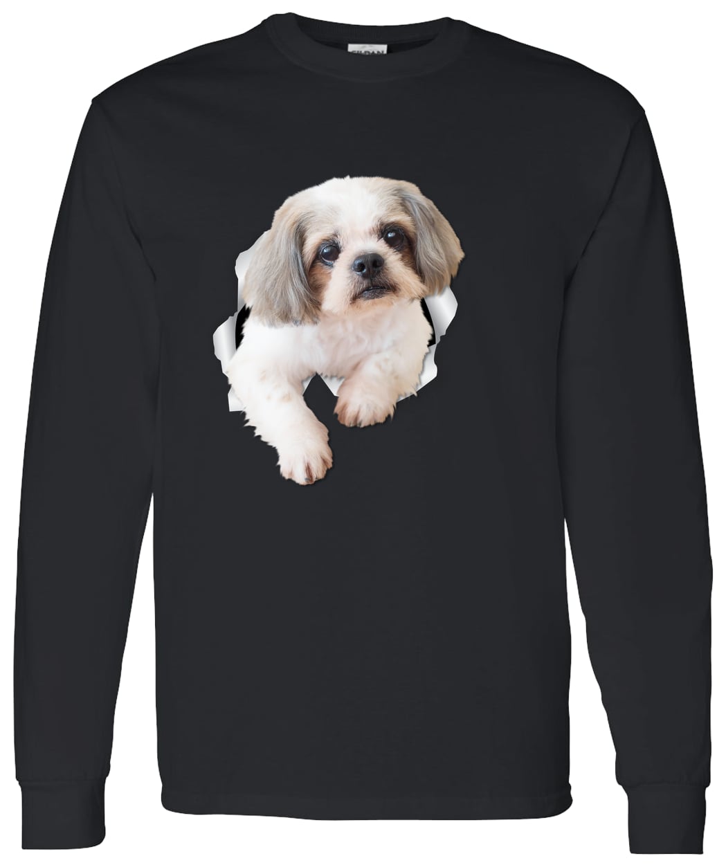 G540 LS T-Shirt 5.3 oz. - Black