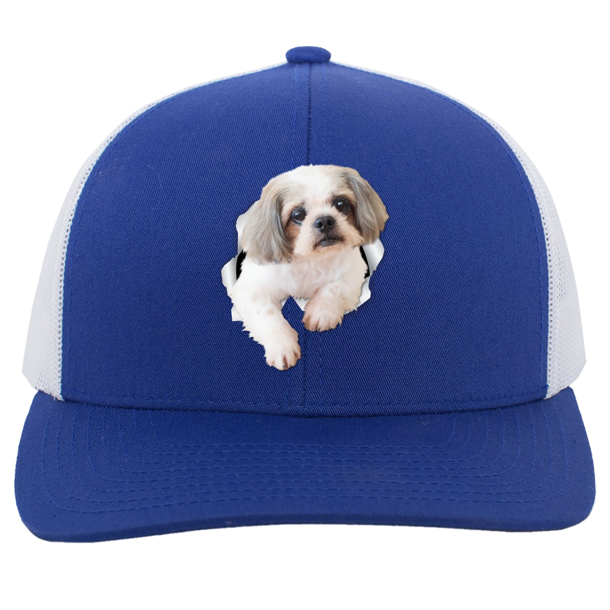 104C Trucker Snap Back - Royal/White