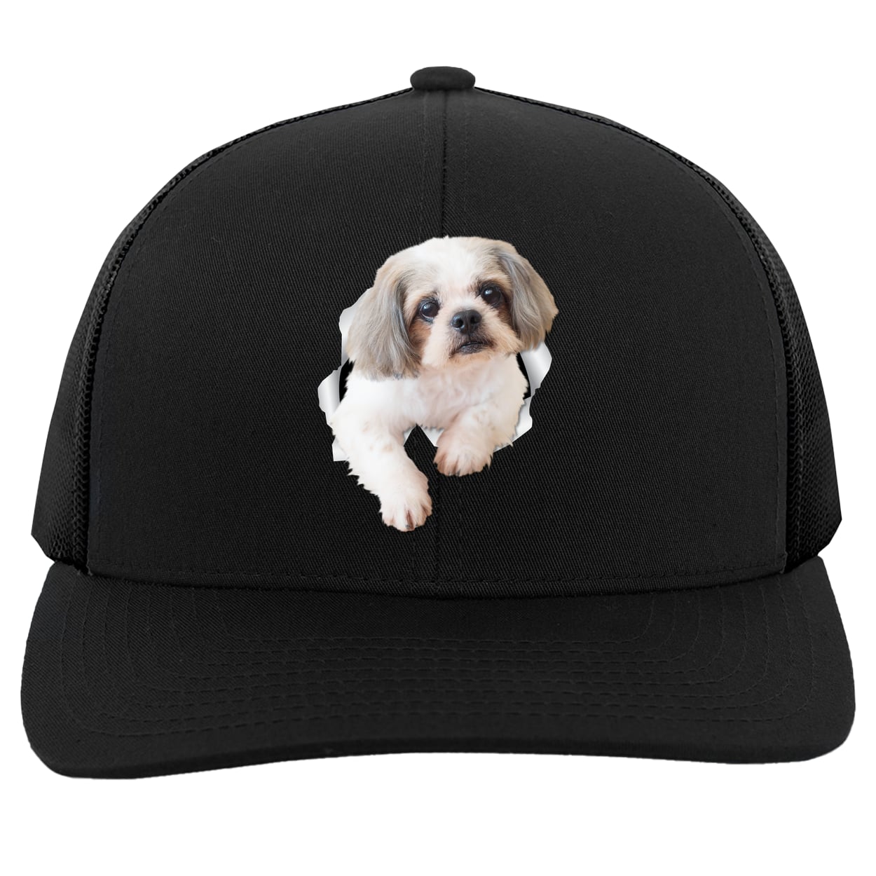 104C Trucker Snap Back - Black