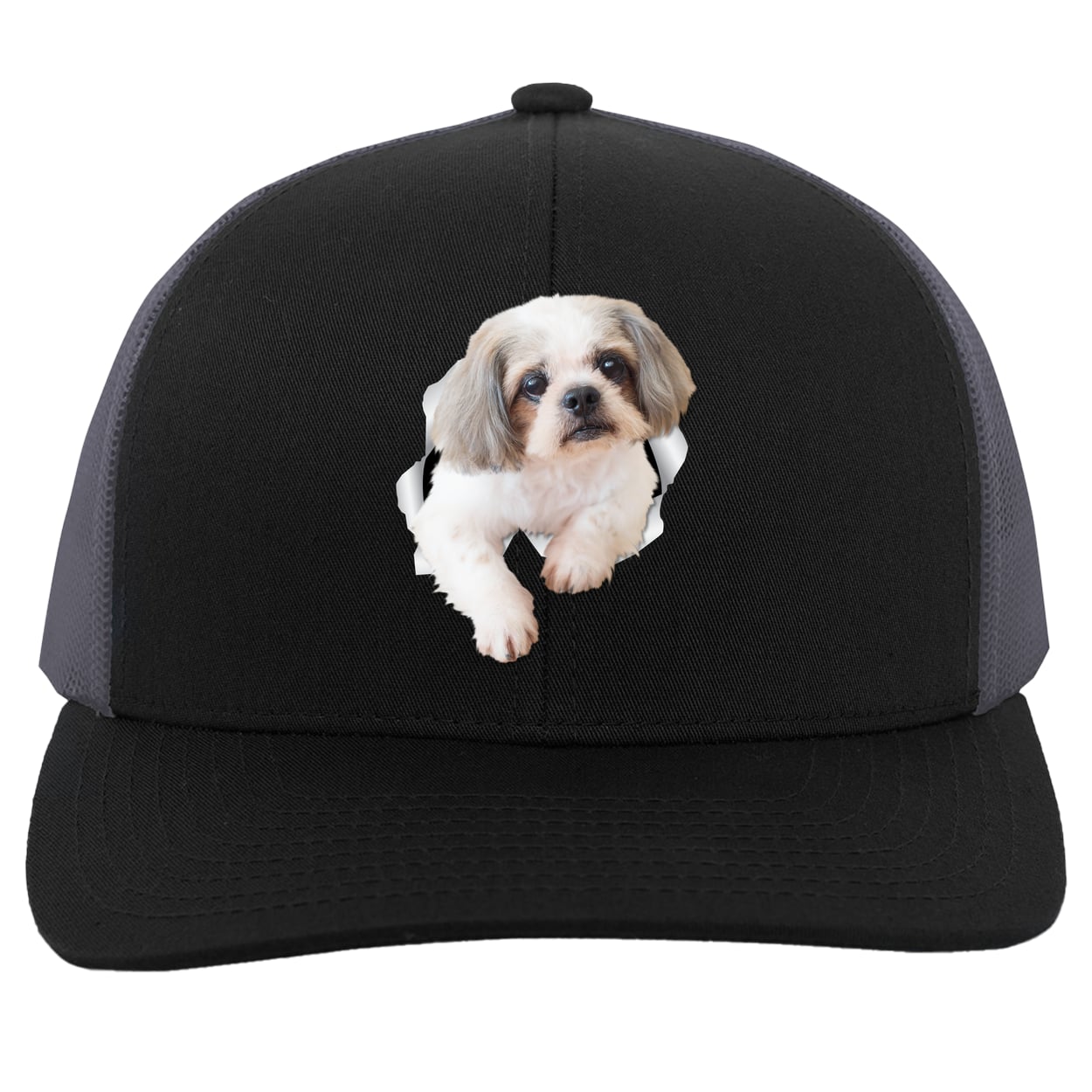 104C Trucker Snap Back - Black/Graphite