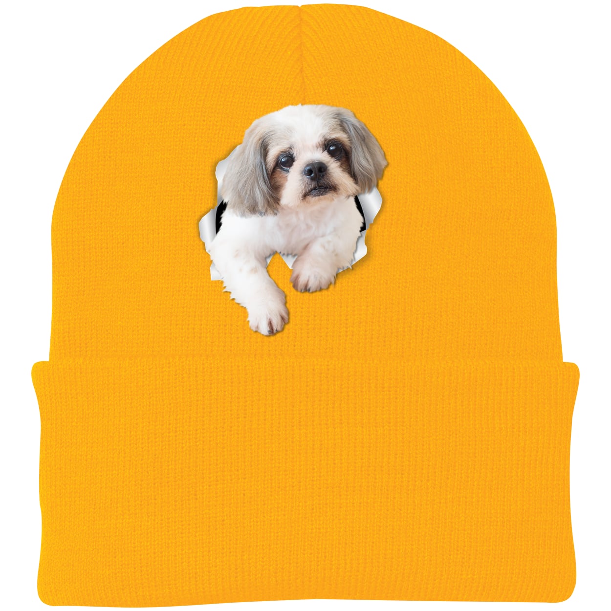 CP90 Port & Company Knit Beanie - Athletic Gold