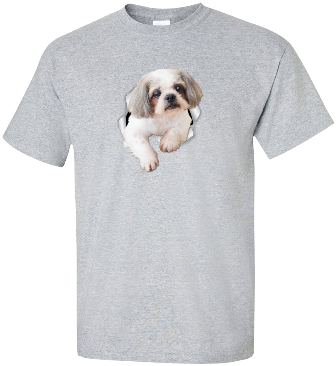 G200T Gildan Mens Tall Ultra Cotton Tee - Sport Grey