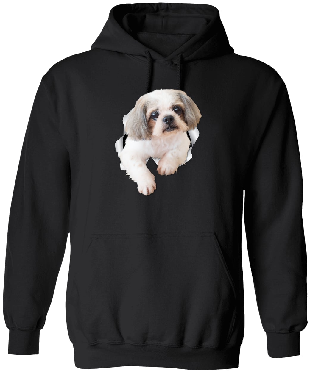 G185 Gildan Pullover Hoodie - Black