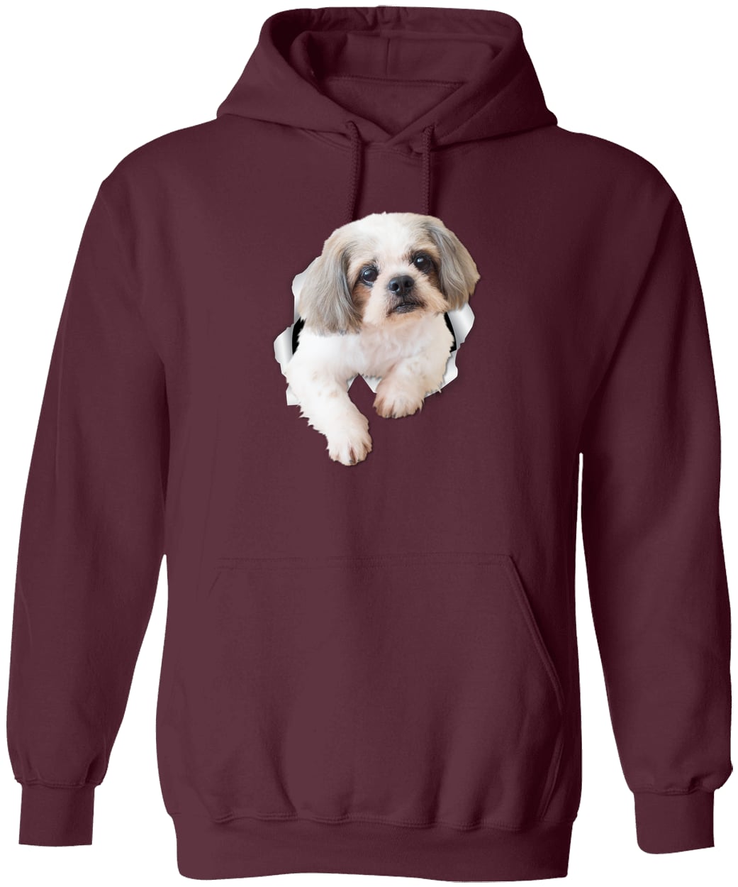 G185 Gildan Pullover Hoodie - Maroon