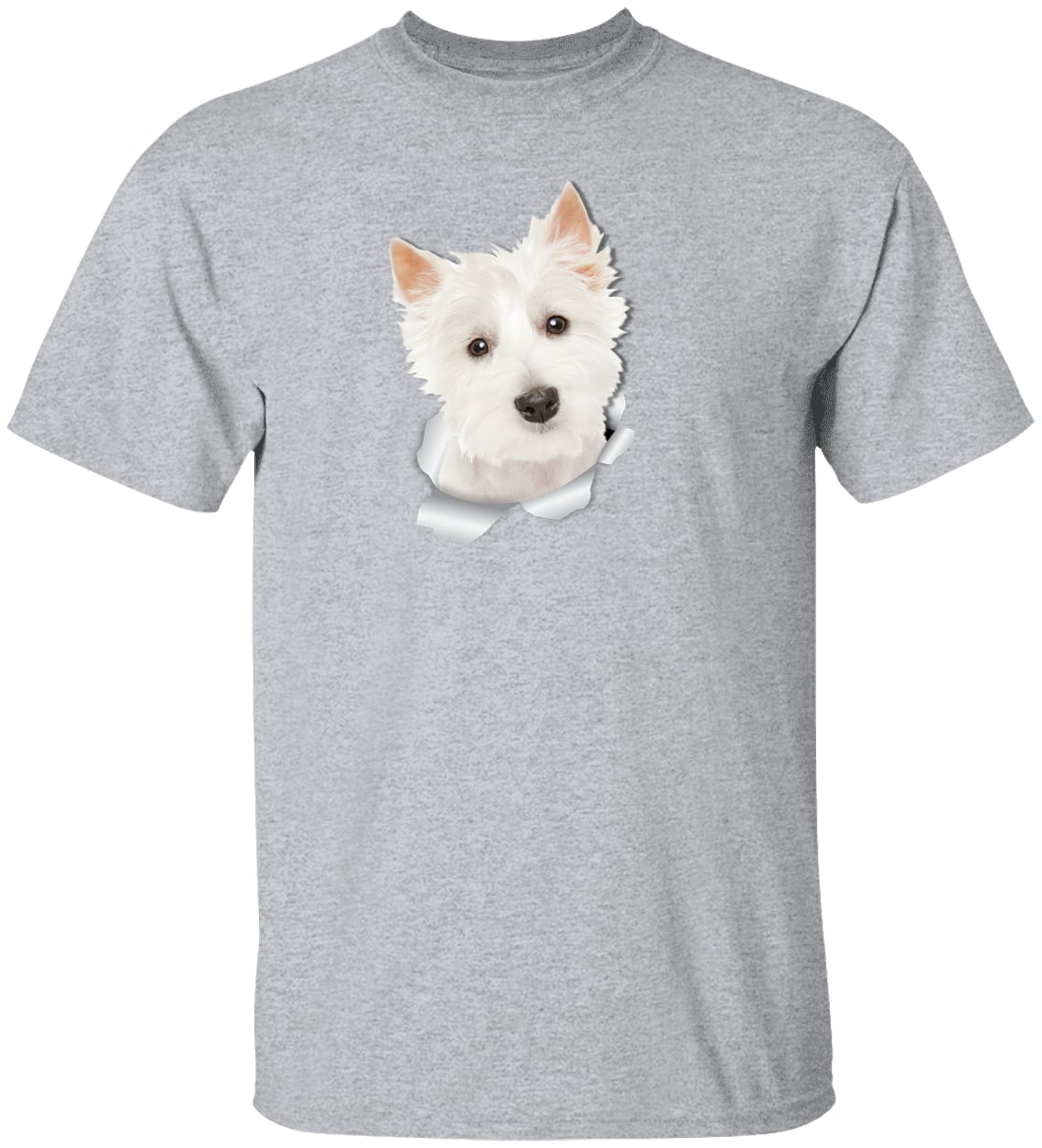 G500 Gildan 5.3 oz. T-Shirt - Sport Grey