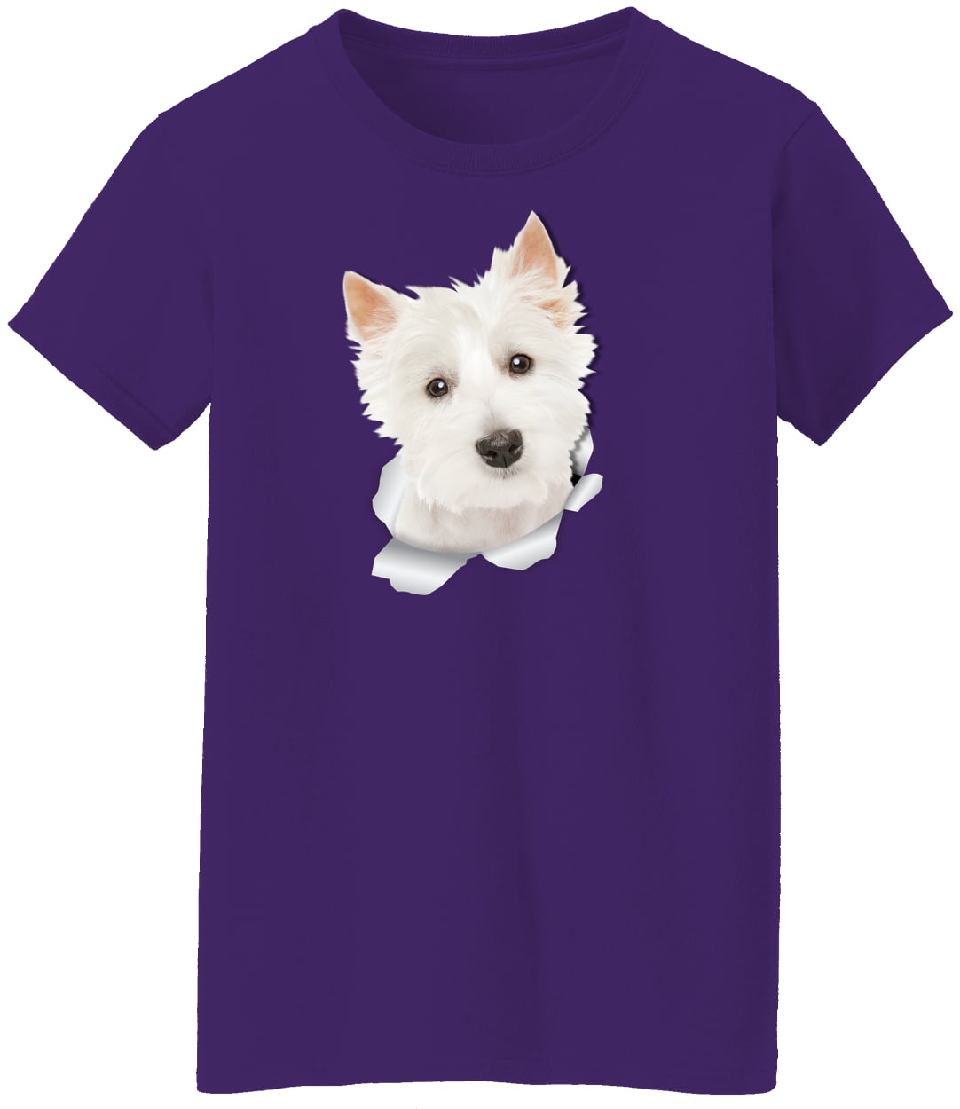 G500L Ladies' 5.3 oz. T-Shirt - Purple