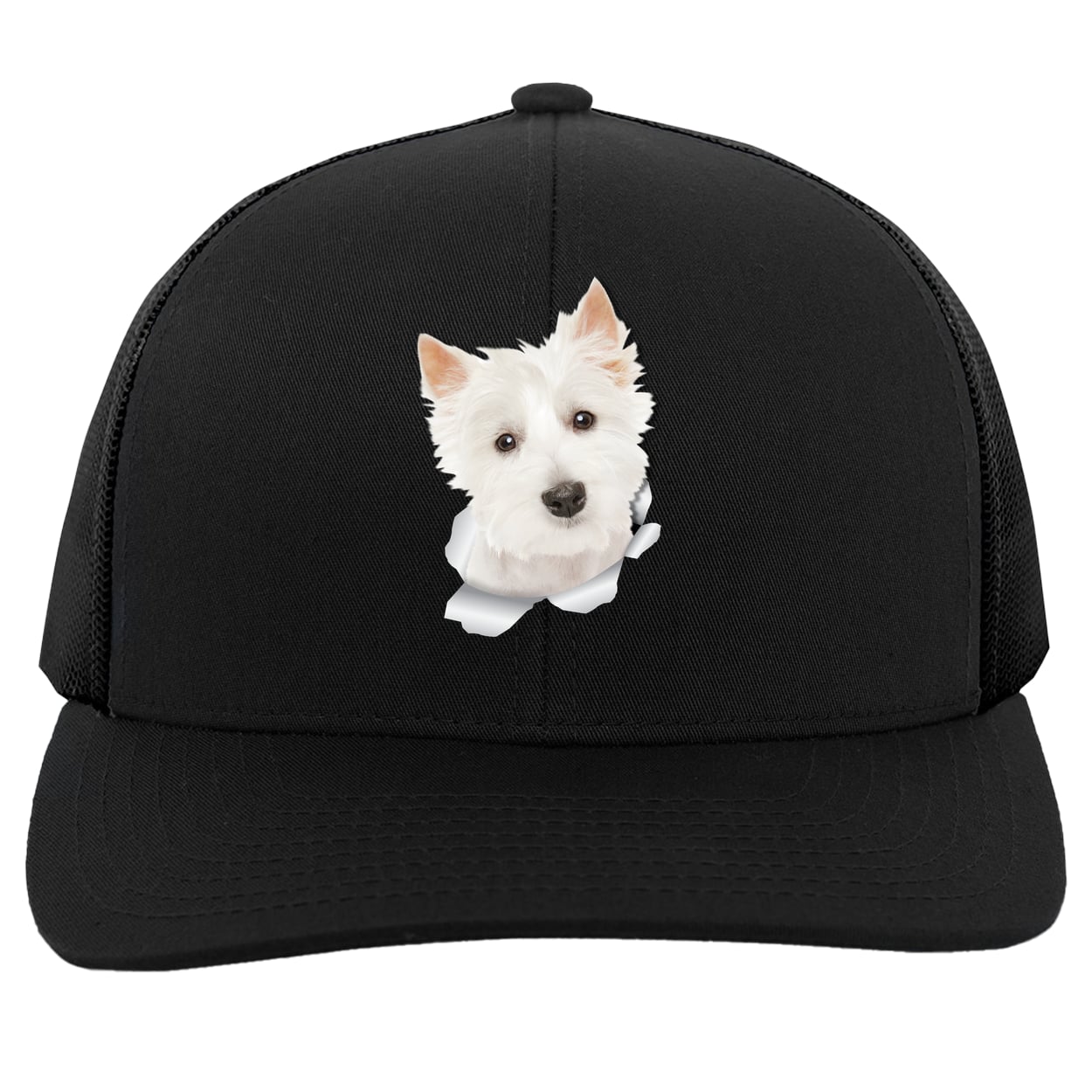 104C Trucker Snap Back - Black
