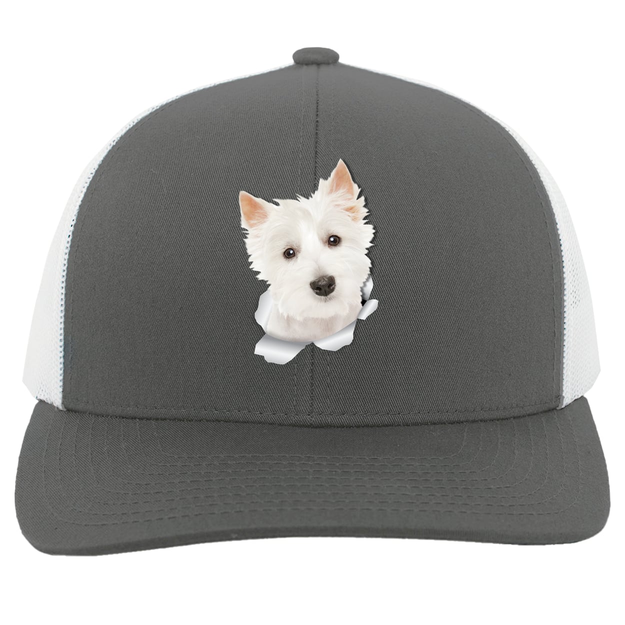 104C Trucker Snap Back - Graphite/White