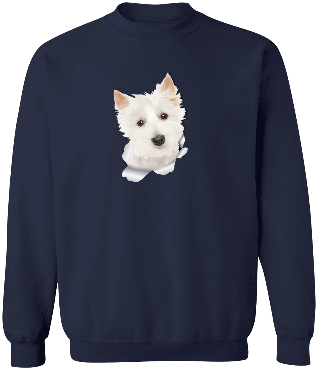 G180 Gildan Crewneck Pullover Sweatshirt - Navy