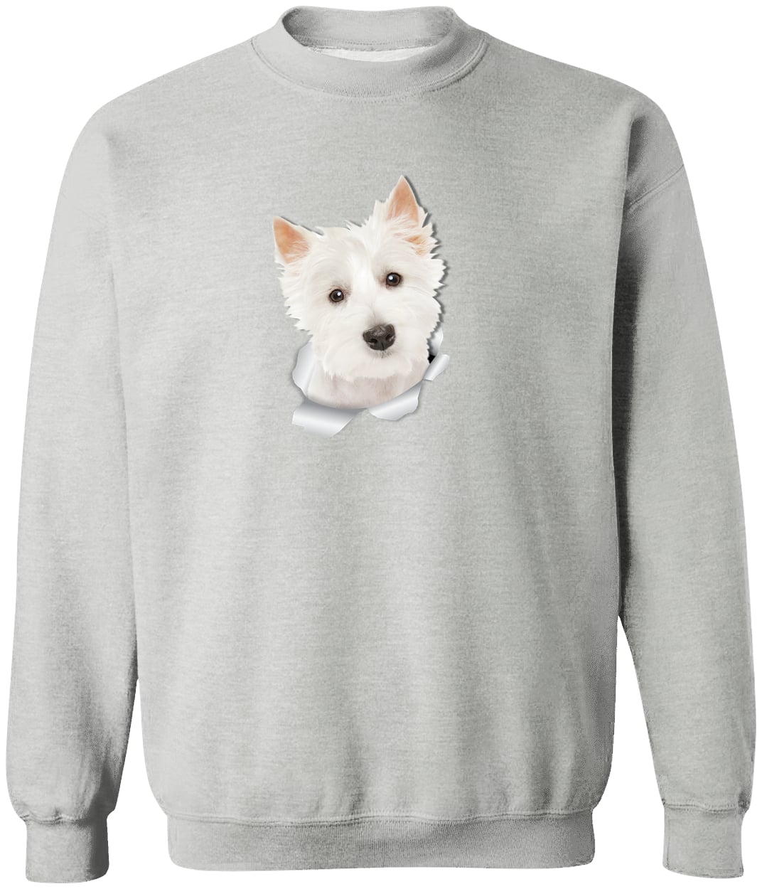 G180 Gildan Crewneck Pullover Sweatshirt - Sport Grey