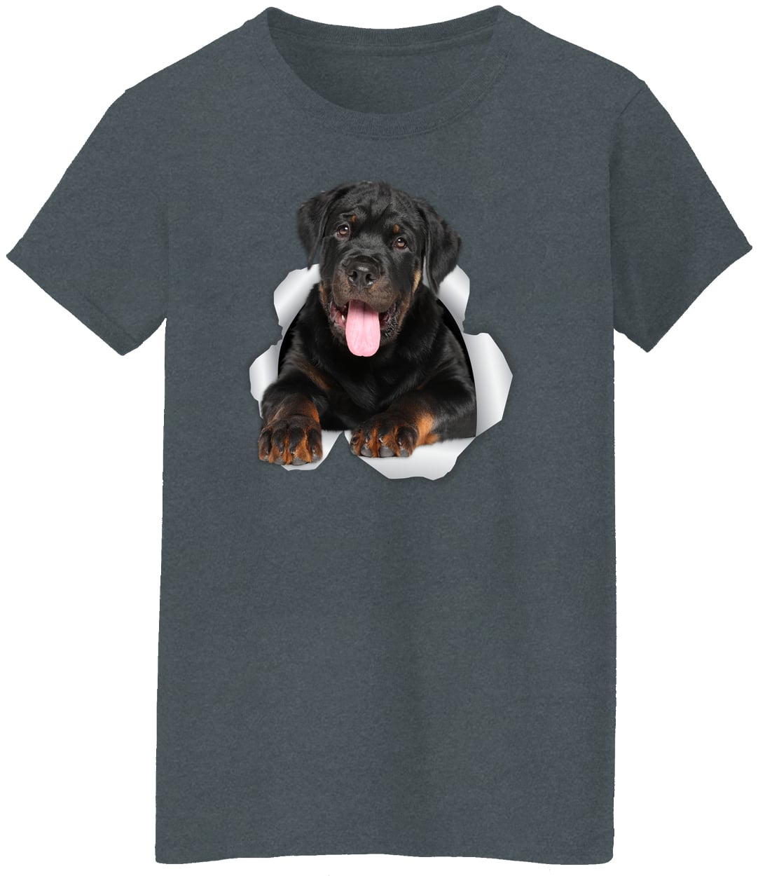 G500L Ladies' 5.3 oz. T-Shirt - Dark Heather