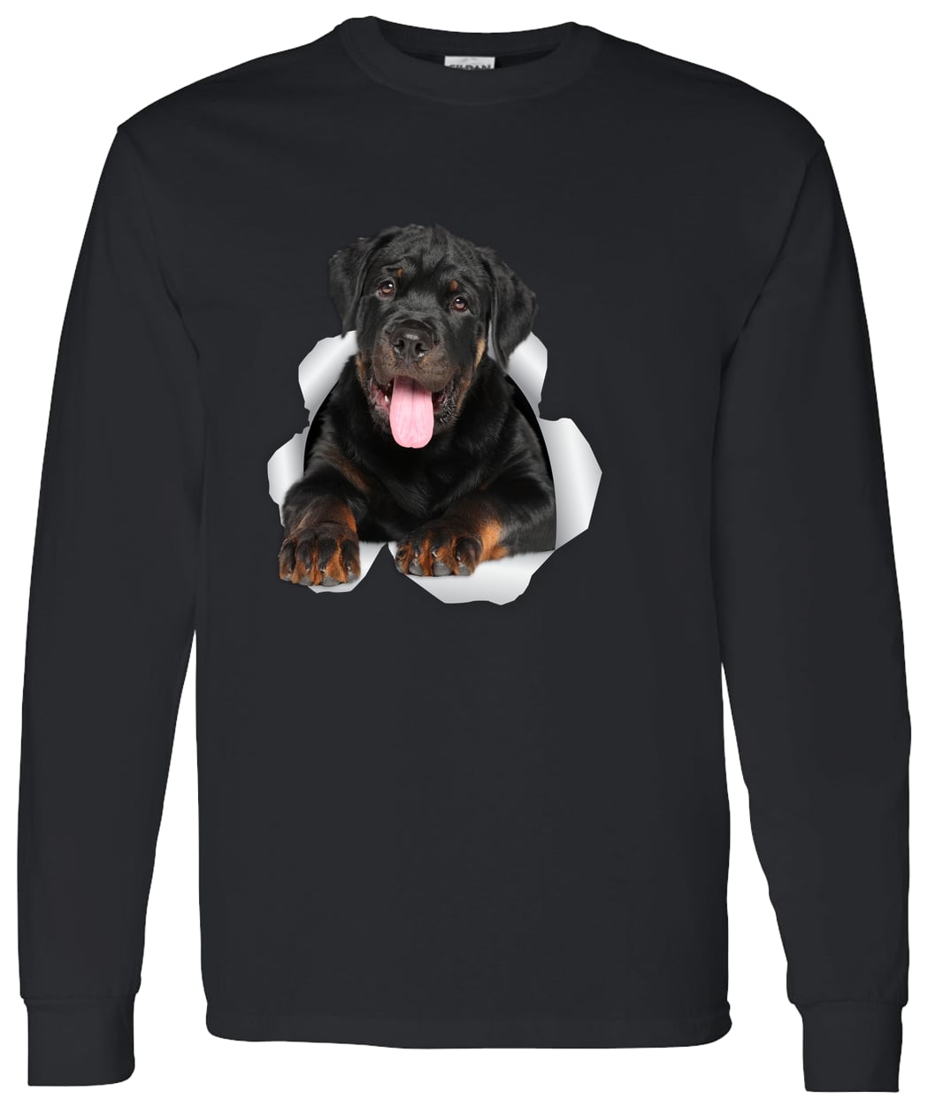 G540 LS T-Shirt 5.3 oz. - Black