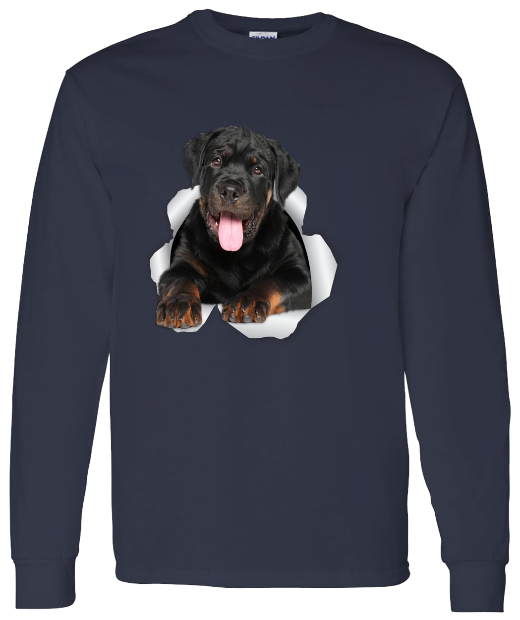 G540 LS T-Shirt 5.3 oz. - Navy