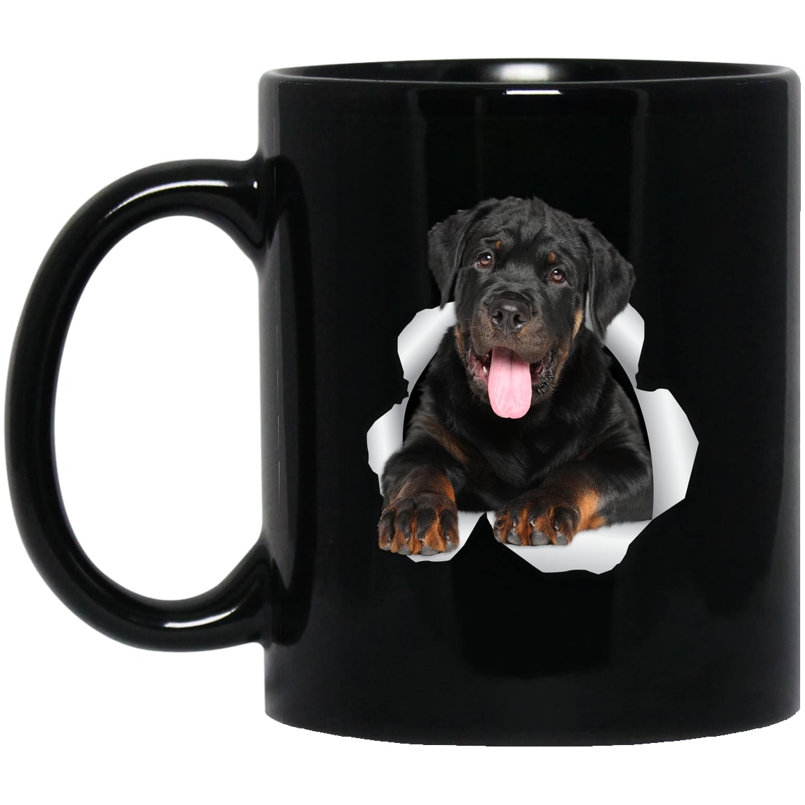 BM11OZ 11oz Black Mug Design Preview