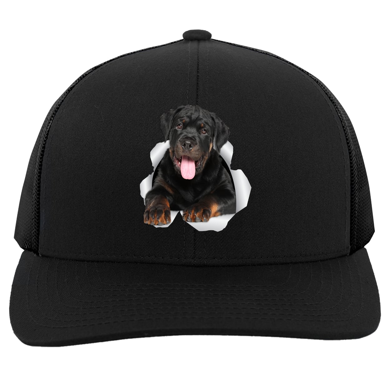 104C Trucker Snap Back - Black