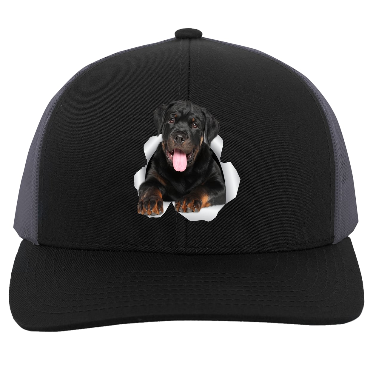 104C Trucker Snap Back - Black/Graphite