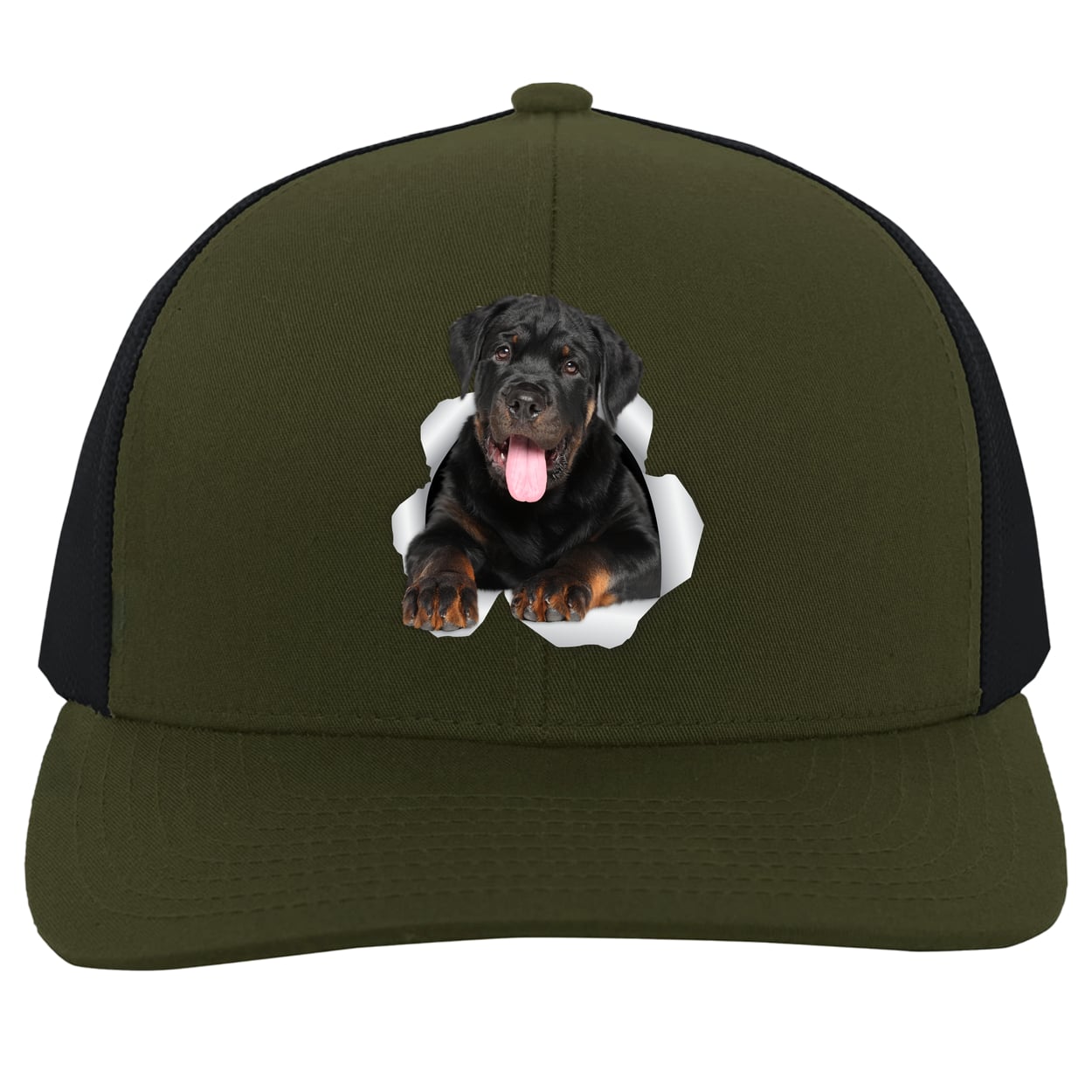 104C Trucker Snap Back - Moss/Charcoal
