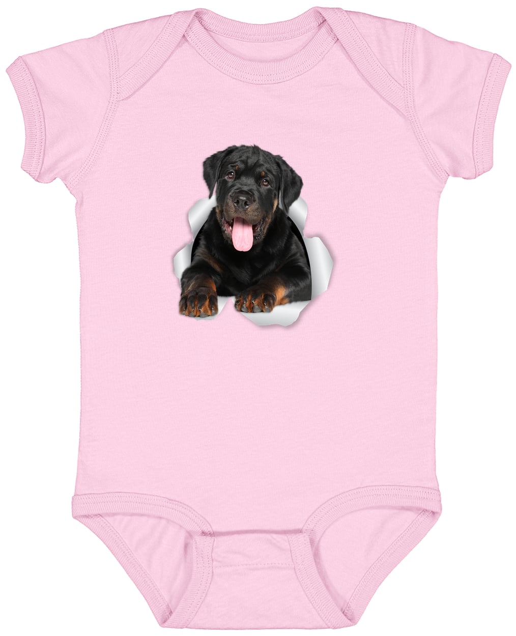 4424 Infant Fine Jersey Bodysuit - Pink