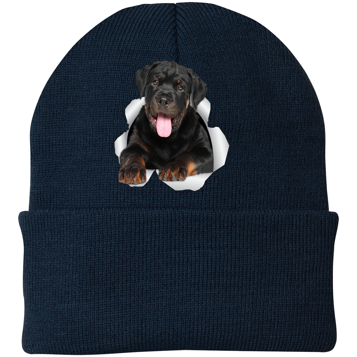 CP90 Port & Company Knit Beanie - Navy