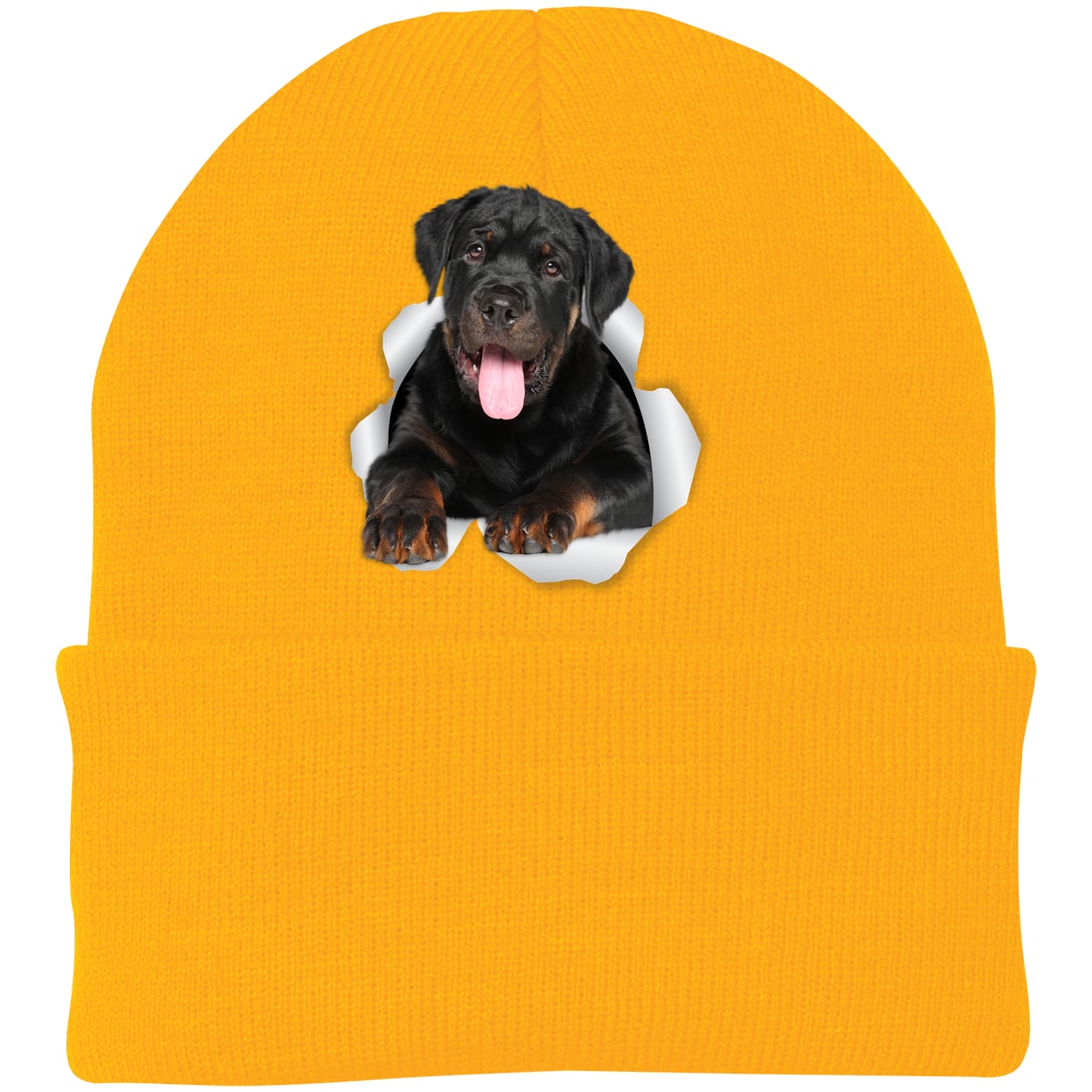 CP90 Port & Company Knit Beanie - Athletic Gold