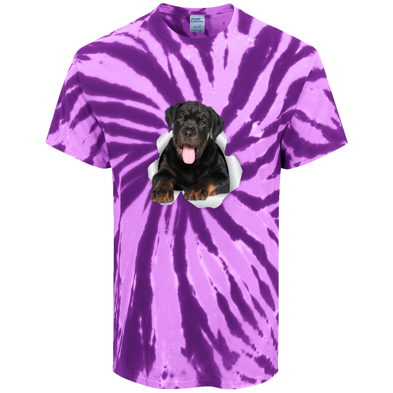 PC147 Port & Company Tie-Dye Tee - Purple