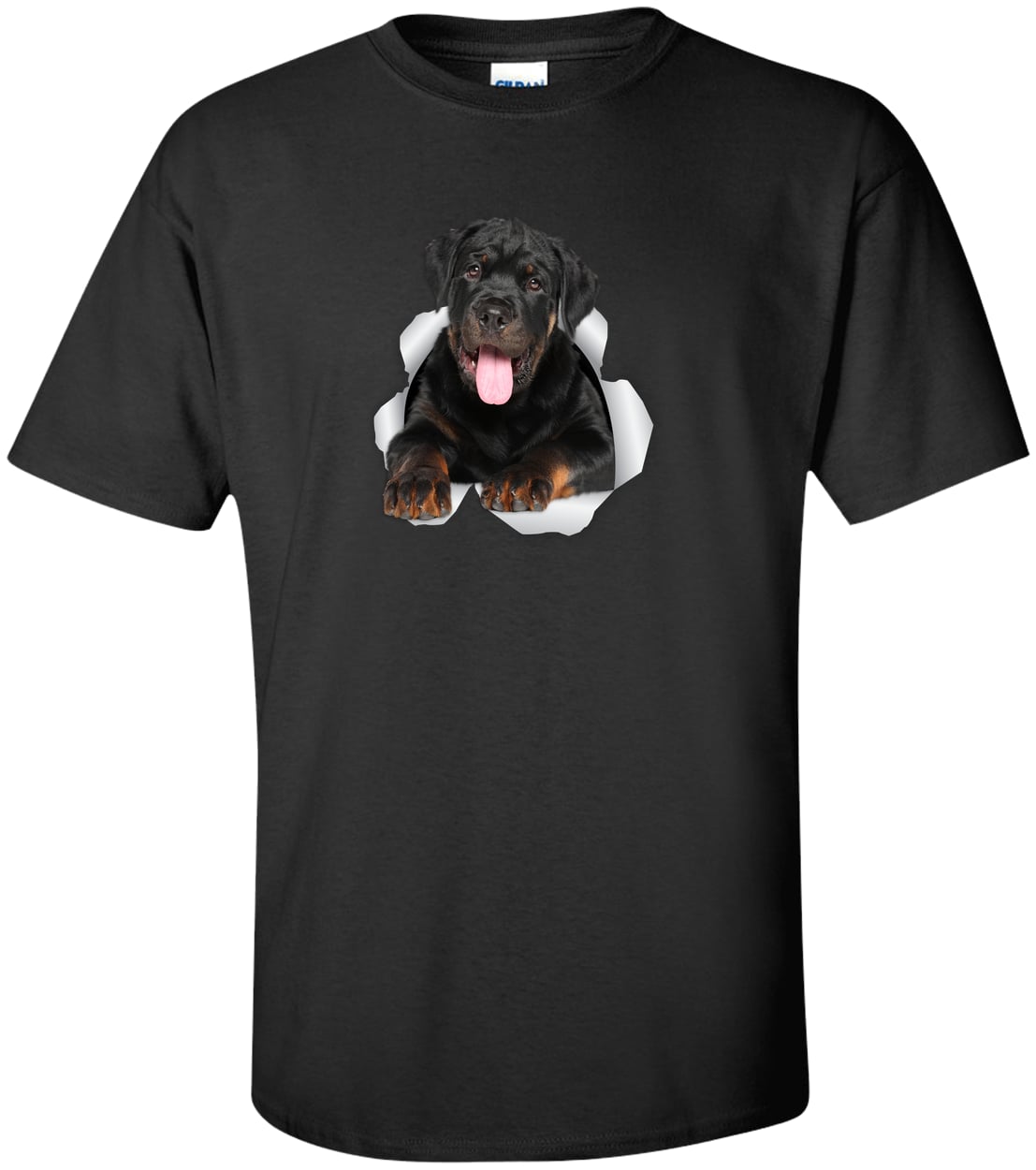 G200T Gildan Mens Tall Ultra Cotton Tee - Black