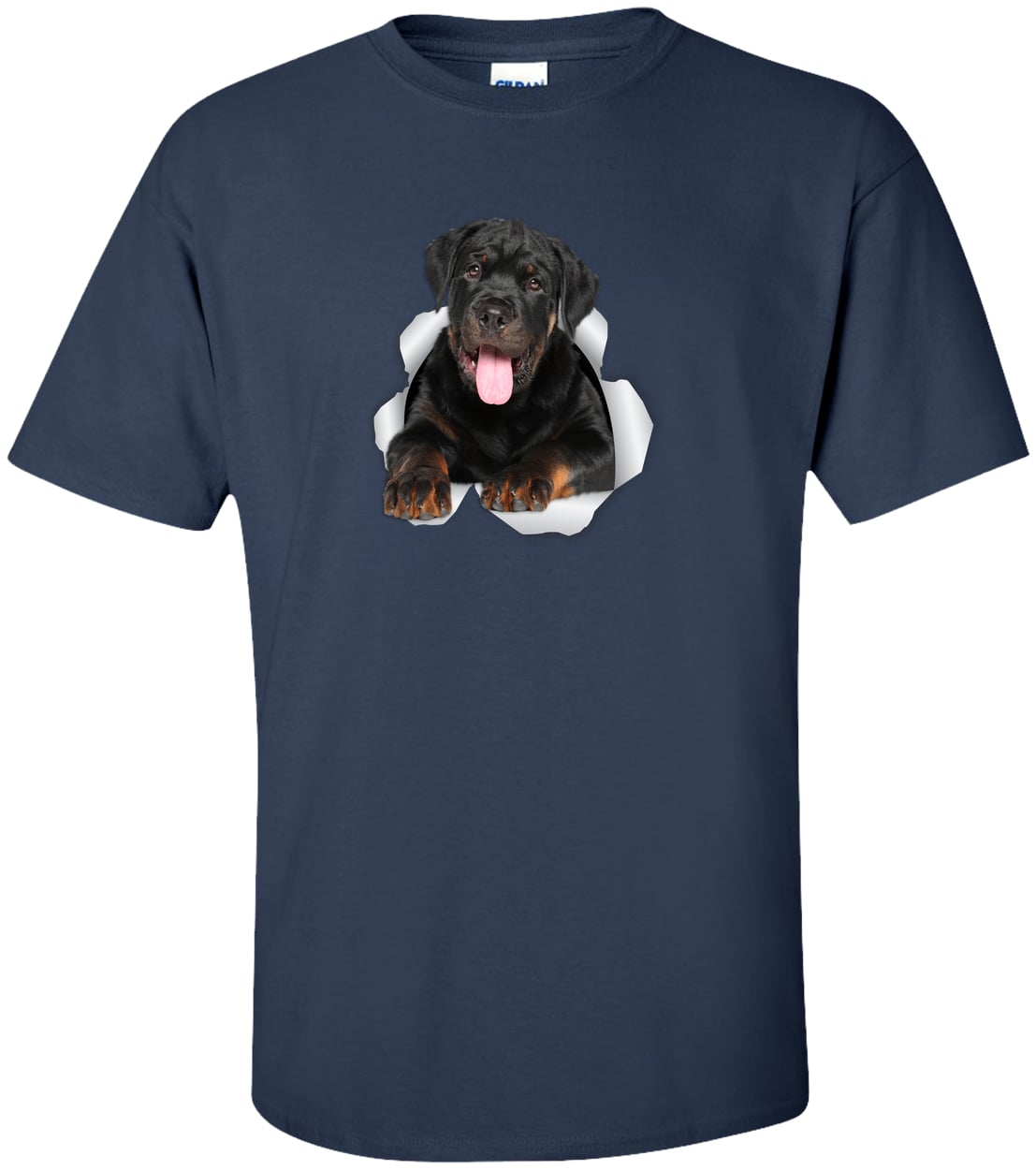 G200T Gildan Mens Tall Ultra Cotton Tee - Navy
