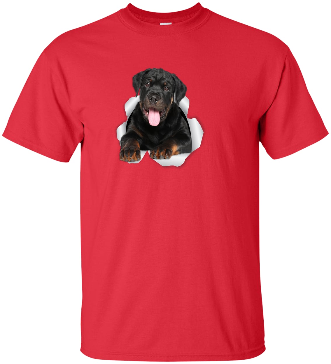 G200T Gildan Mens Tall Ultra Cotton Tee - Red