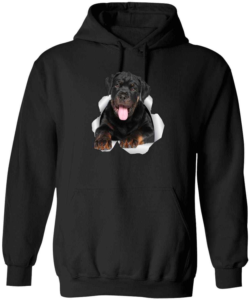 G185 Gildan Pullover Hoodie - Black