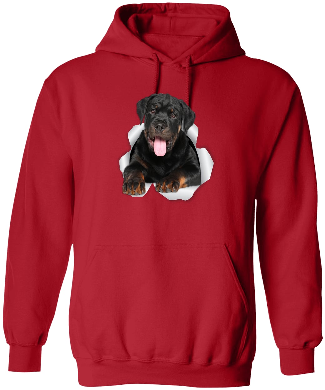 G185 Gildan Pullover Hoodie - Red