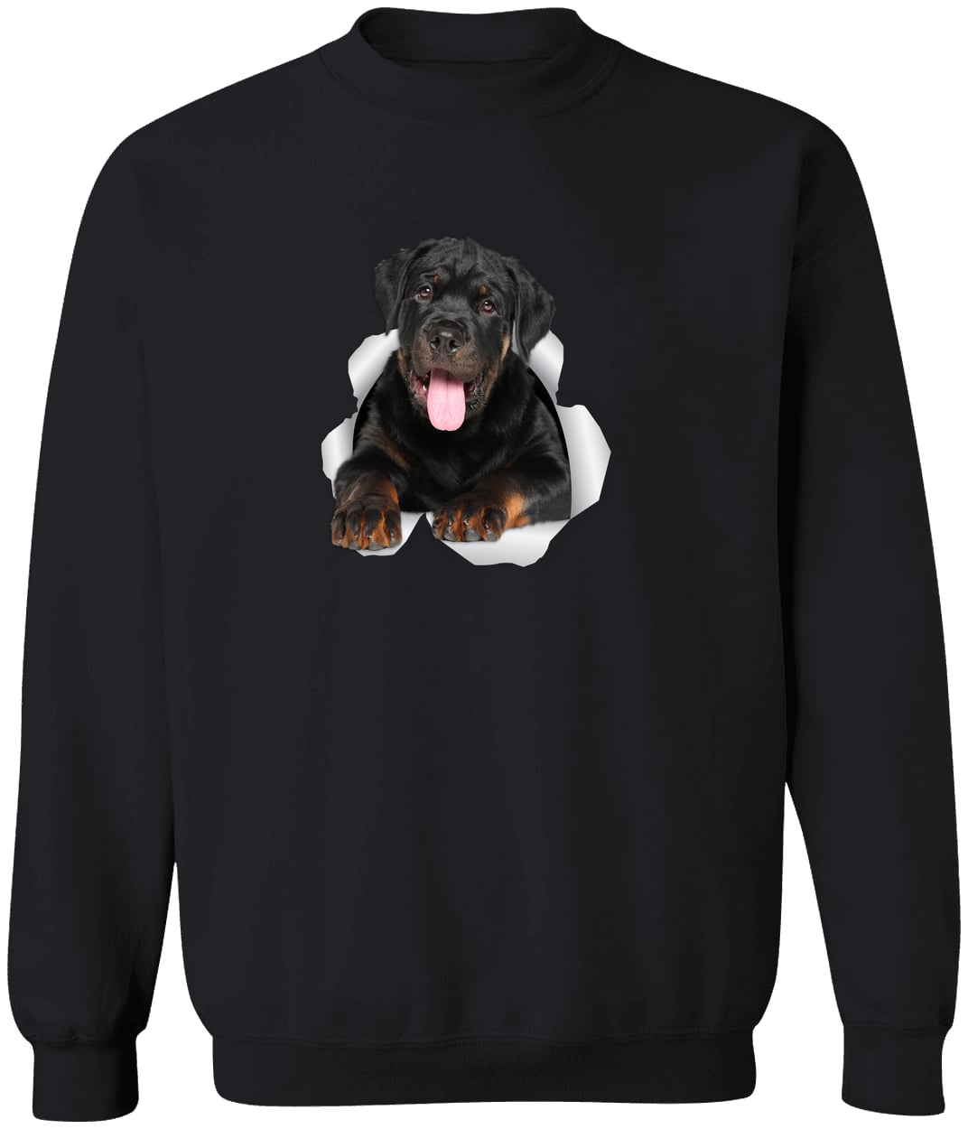 G180 Gildan Crewneck Pullover Sweatshirt - Black